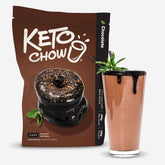 Chocolate Keto Chow Core sweetened with Stevia
