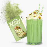 Pistachio Keto Chow single serving and shake