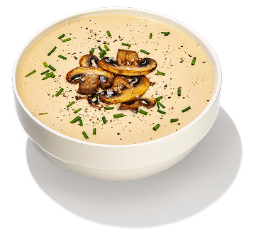 Mushroom Soup in a bowl