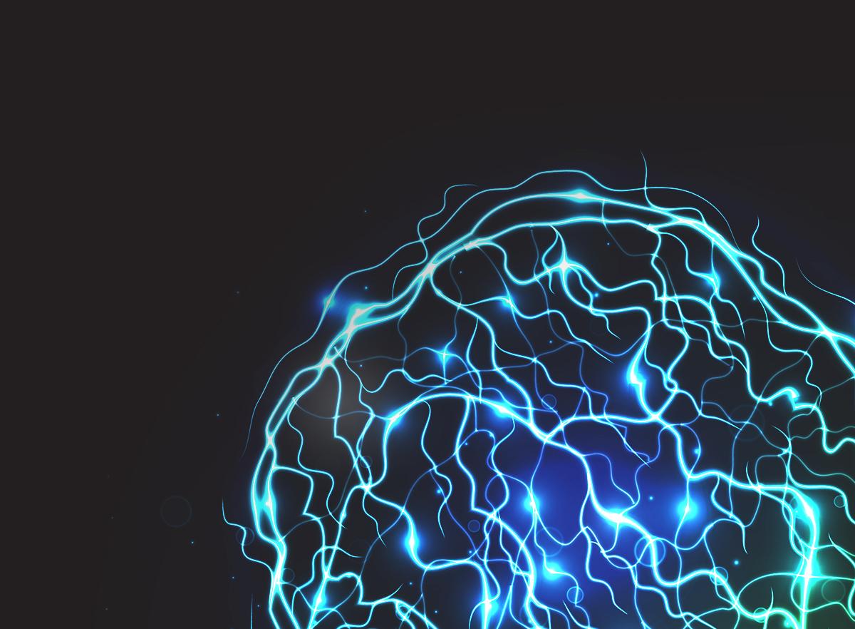 A pattern of electric nodes