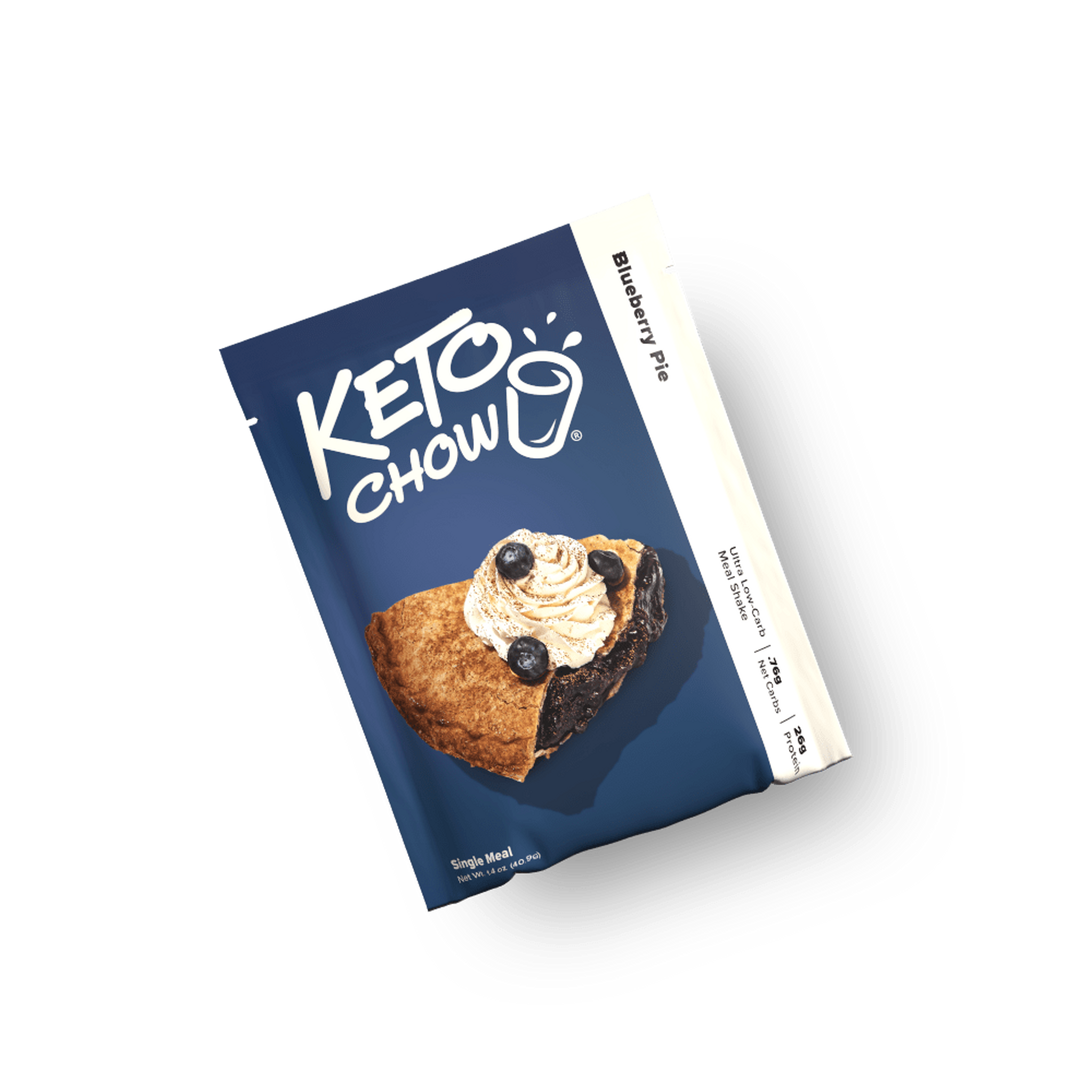 Image of the packaging for Blueberry Pie Keto Chow