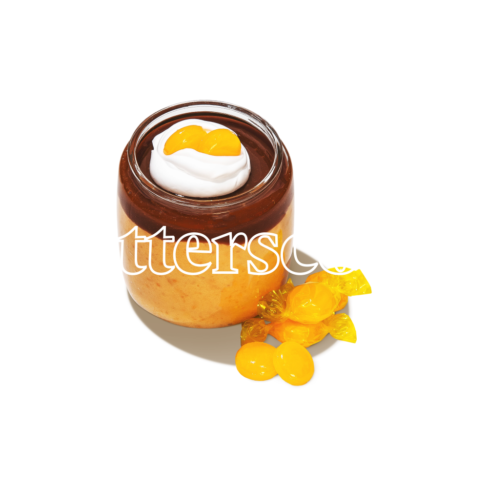 Keto Chow Butterscotch title with food name sake
