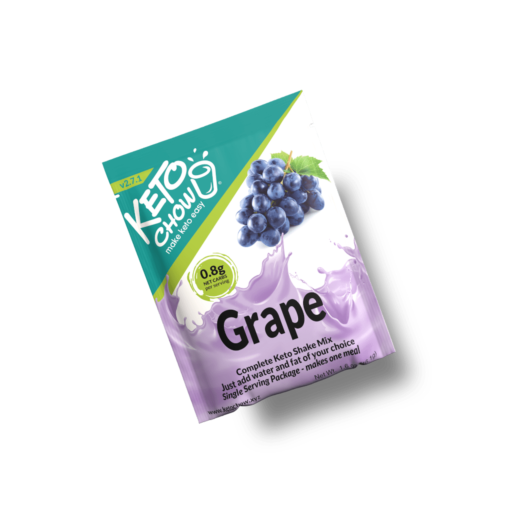 Image of the packaging for Grape Keto Chow