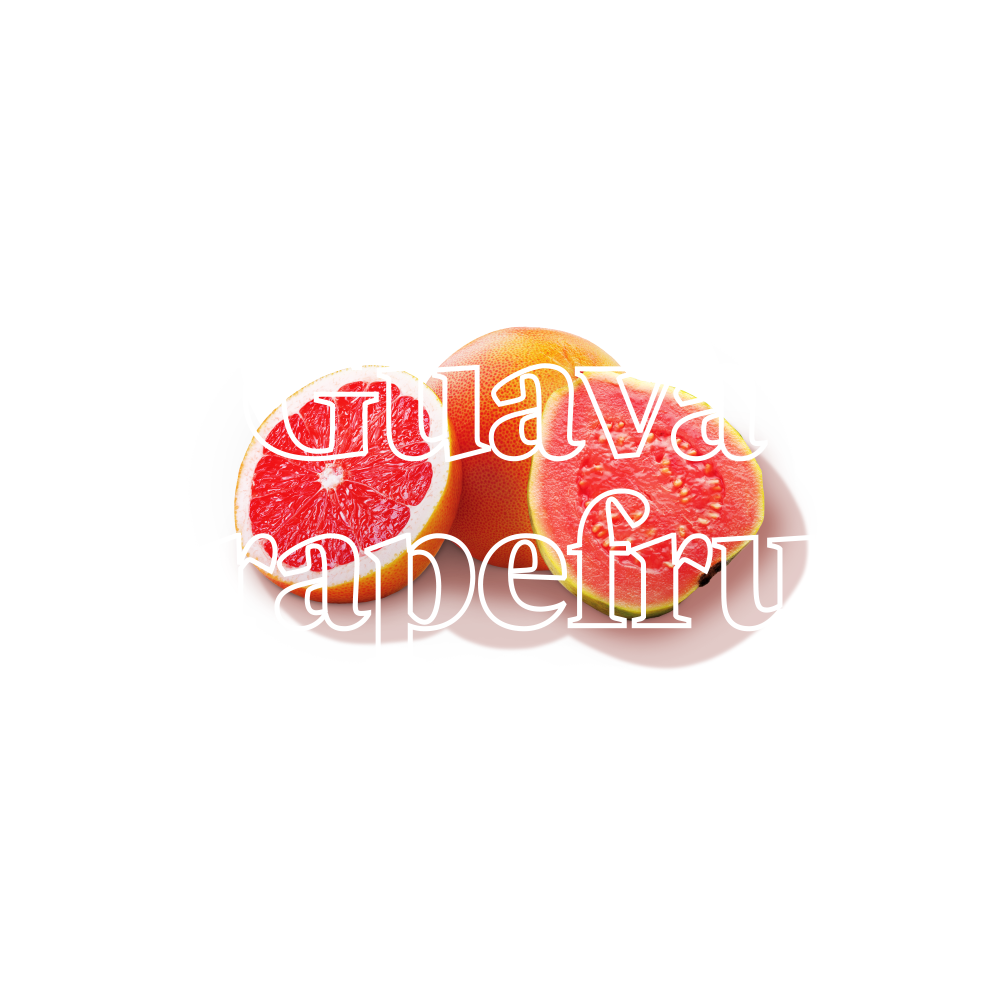 Keto Chow Guava Grapefruit title with food name sake