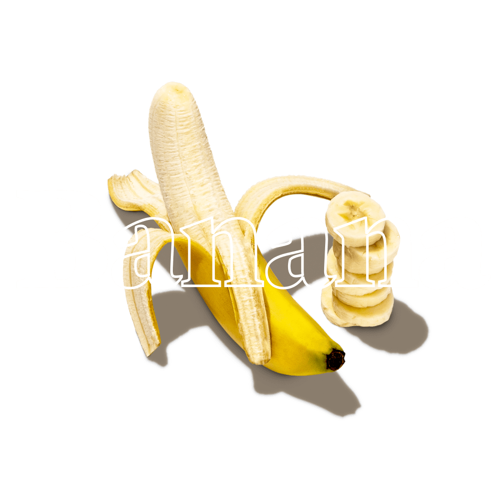 Keto Chow Banana title with food name sake