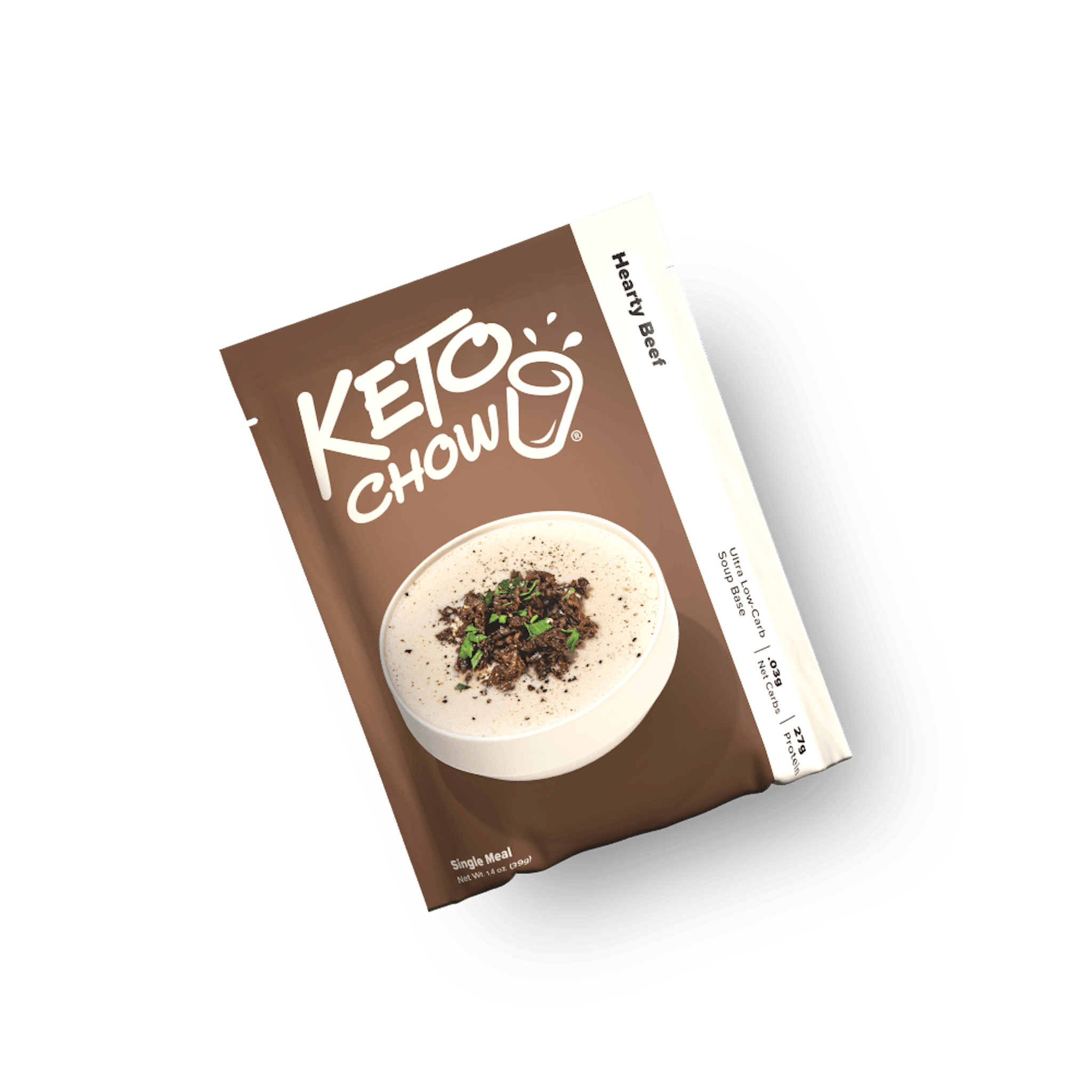 Image of the packaging for Beef Soup Base Keto Chow