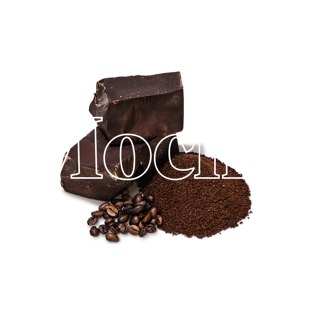 Keto Chow Mocha title with food name sake