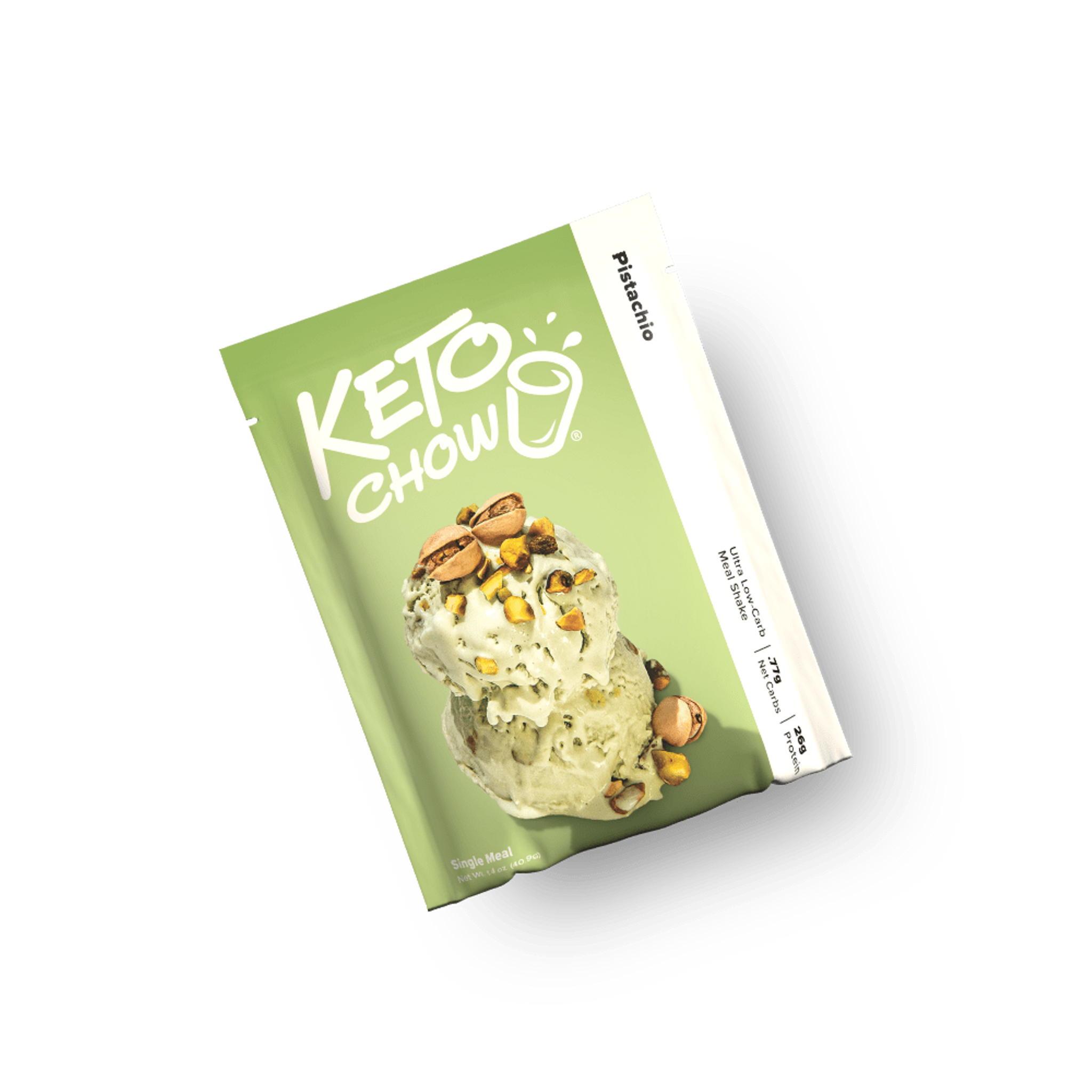 Image of the packaging for Pistachio Keto Chow