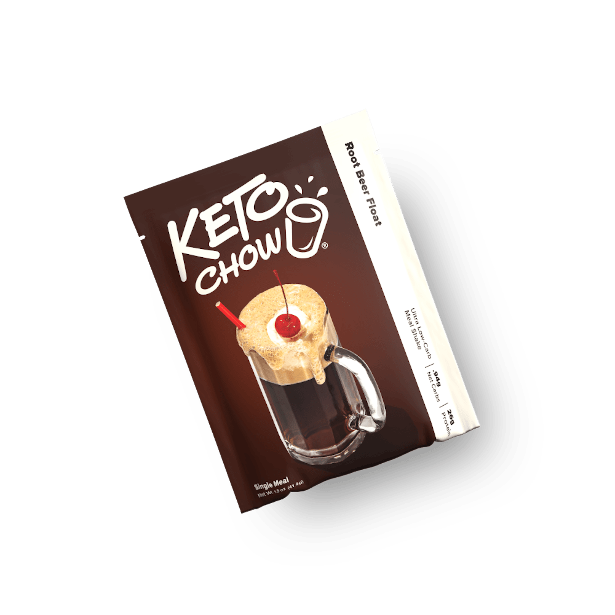 Image of the packaging for Root Beer Float Keto Chow