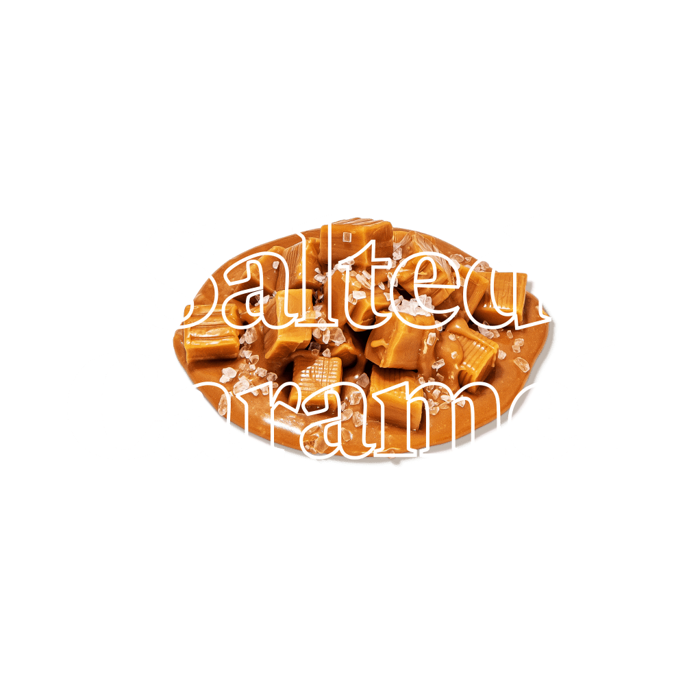 Keto Chow Salted Caramel title with food name sake