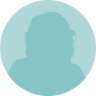 A colored silhouette of a headshot