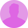 A colored silhouette of a headshot