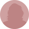 A colored silhouette of a headshot