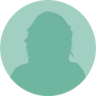 A colored silhouette of a headshot