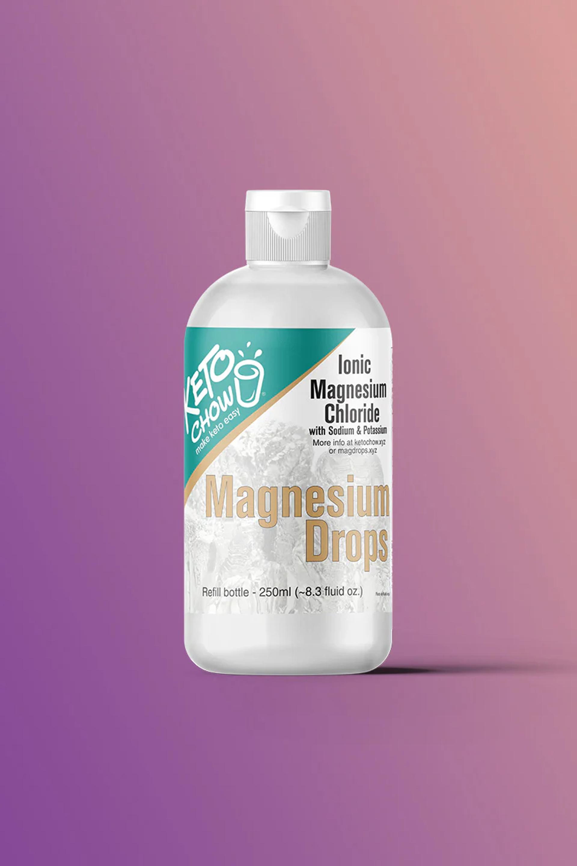 a bottle of magnesium drops