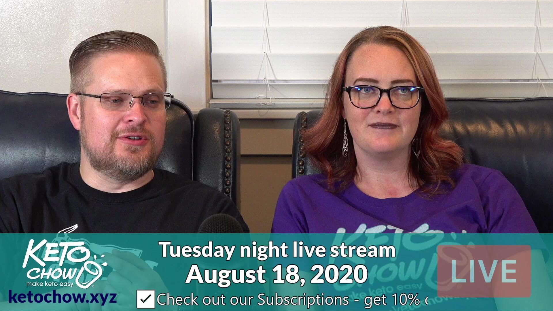 Aug18 Live Stream