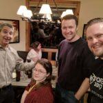 chris with friends