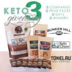 JULY Keto 3 Giveway