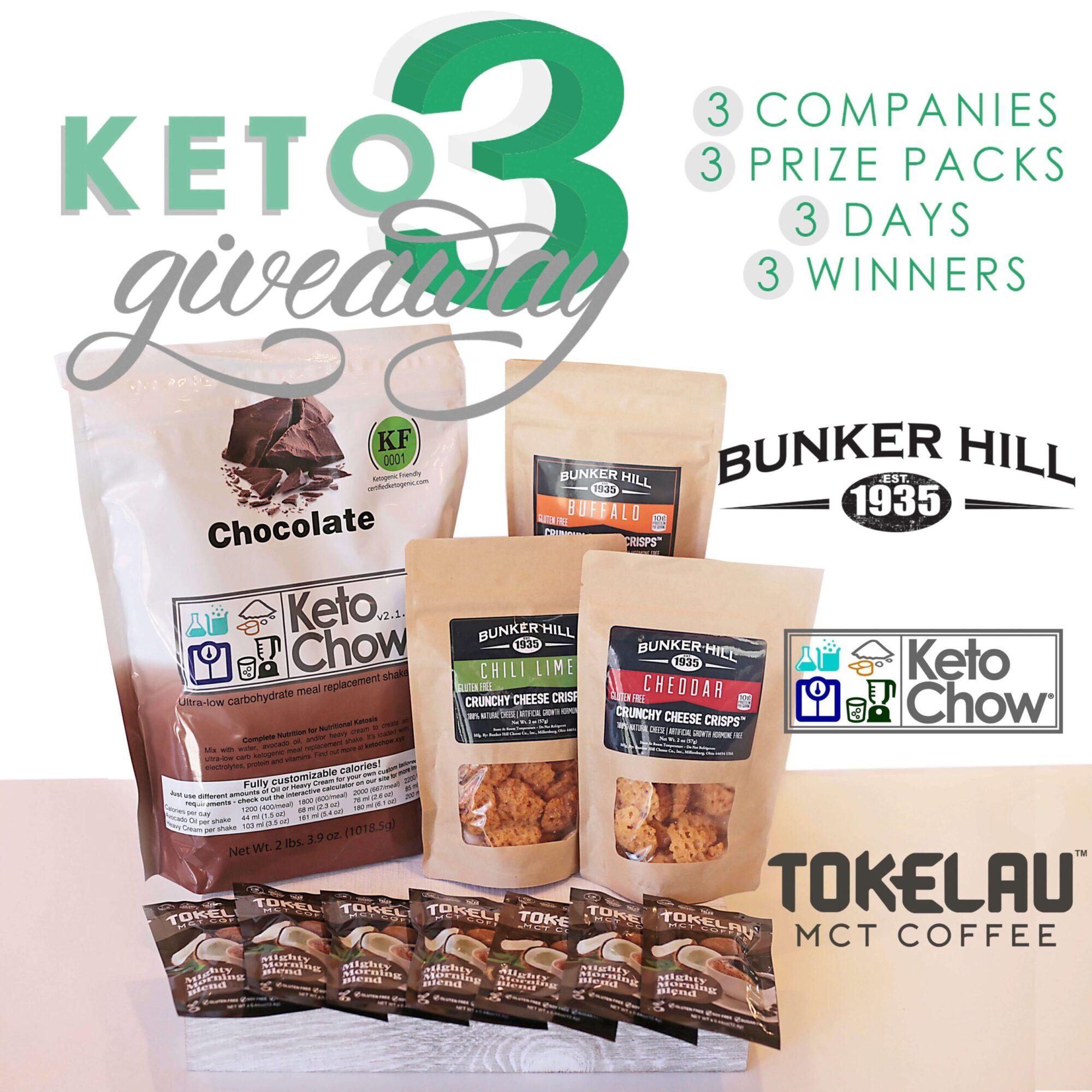 JULY Keto 3 Giveway