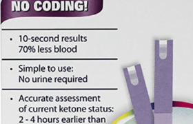 PrecisionXtra blood ketone test strips