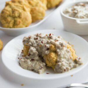Sausage Keto Gravy