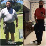 before and after Keto Chow testimonial pictures