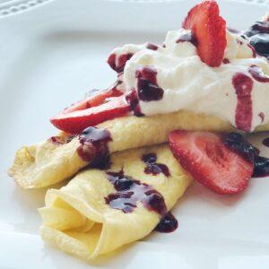 3 ingredient crepes