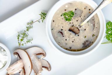 mushroom soup
