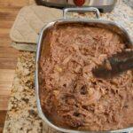 making shredded beef with gravy