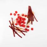 red licorice candy