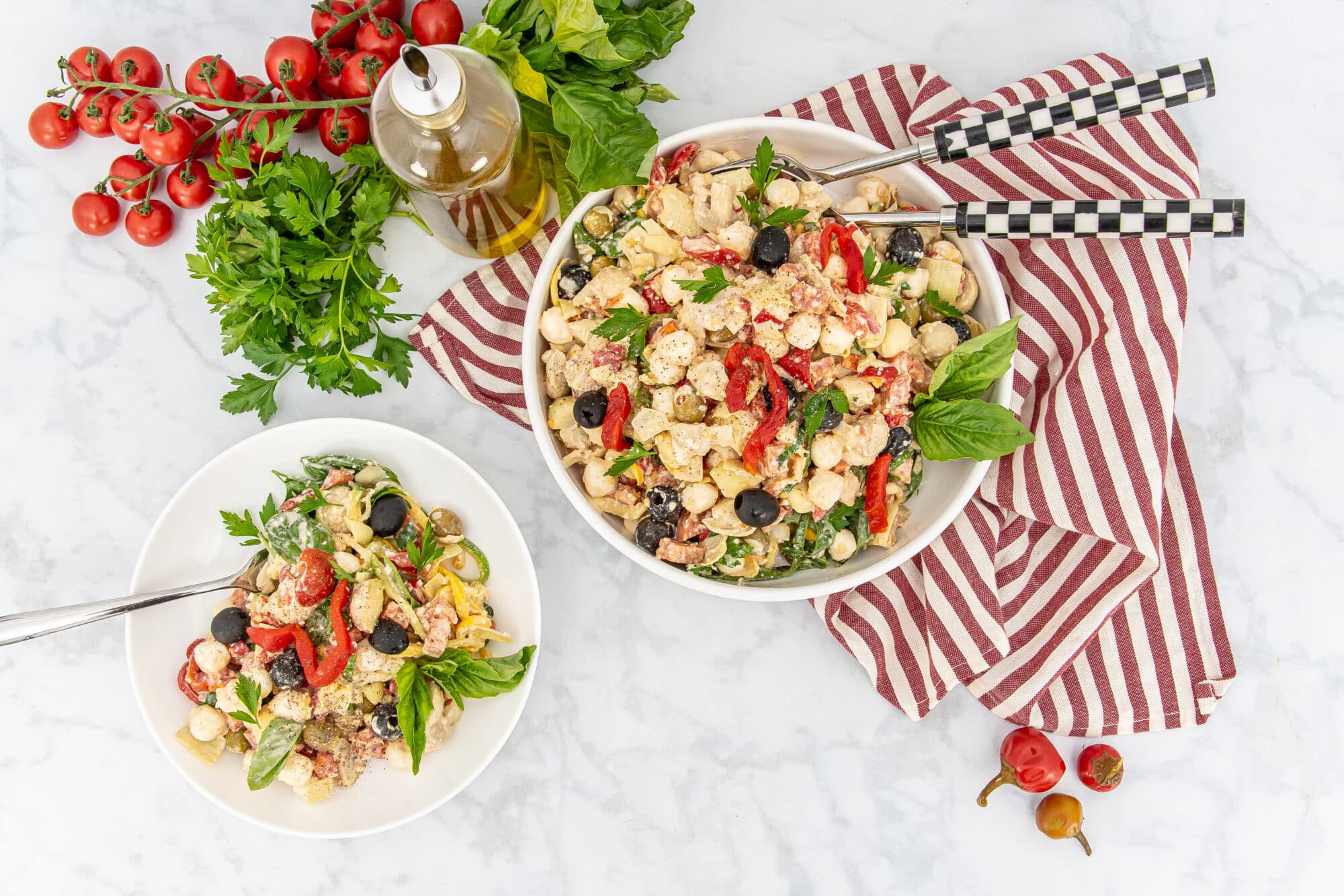 keto antipasto salad