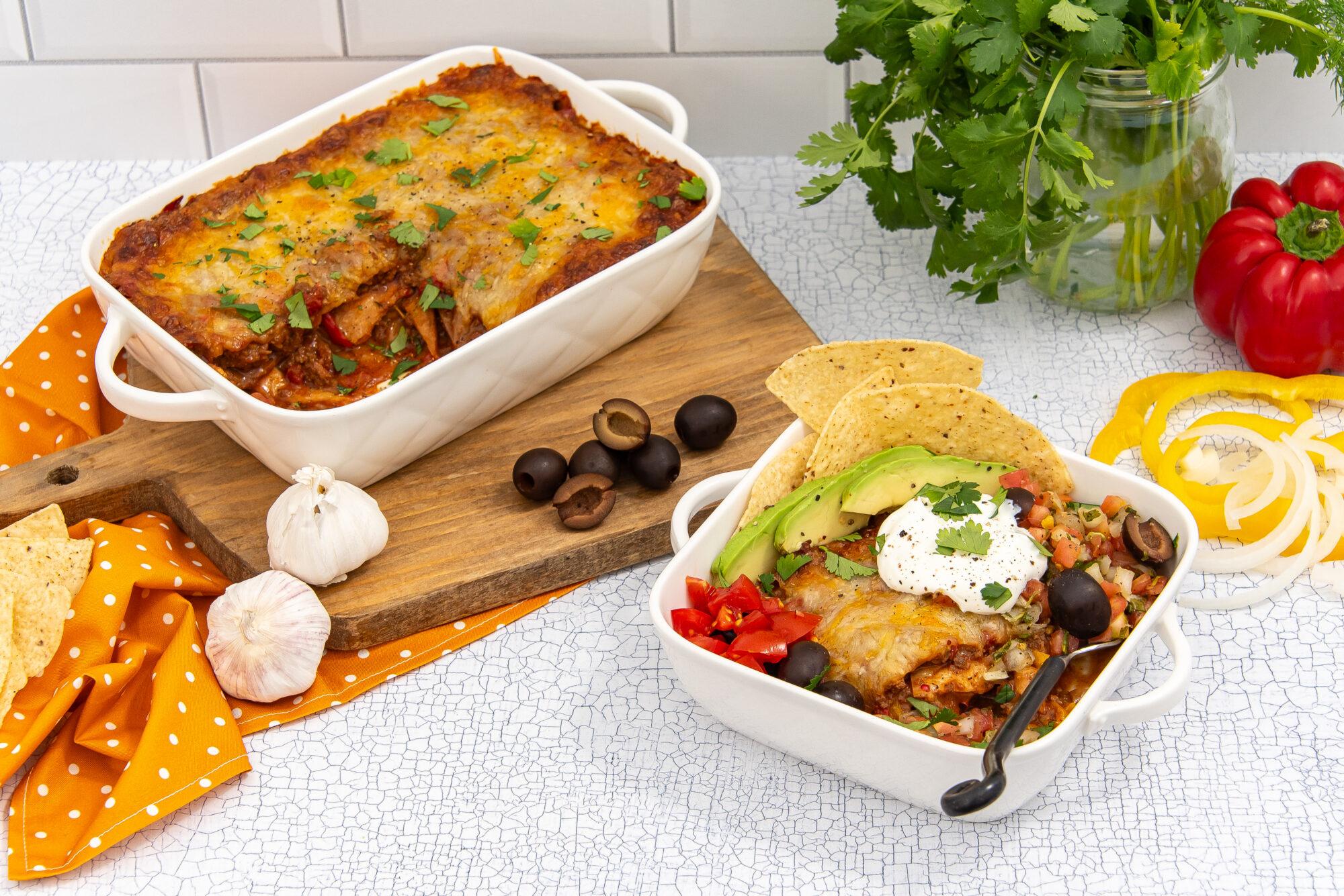 keto taco casserole