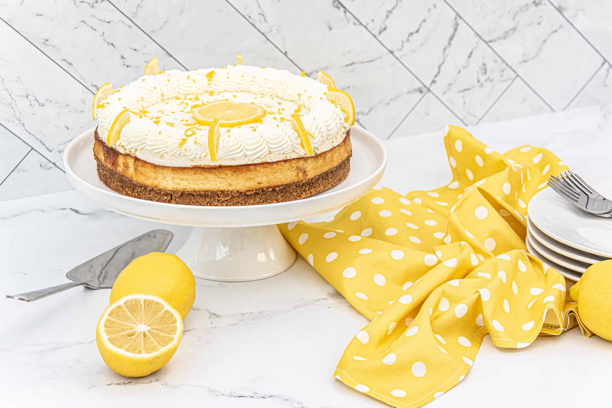 keto lemon cheesecake