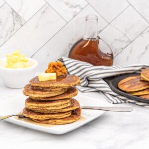 keto pumpkin pancakes