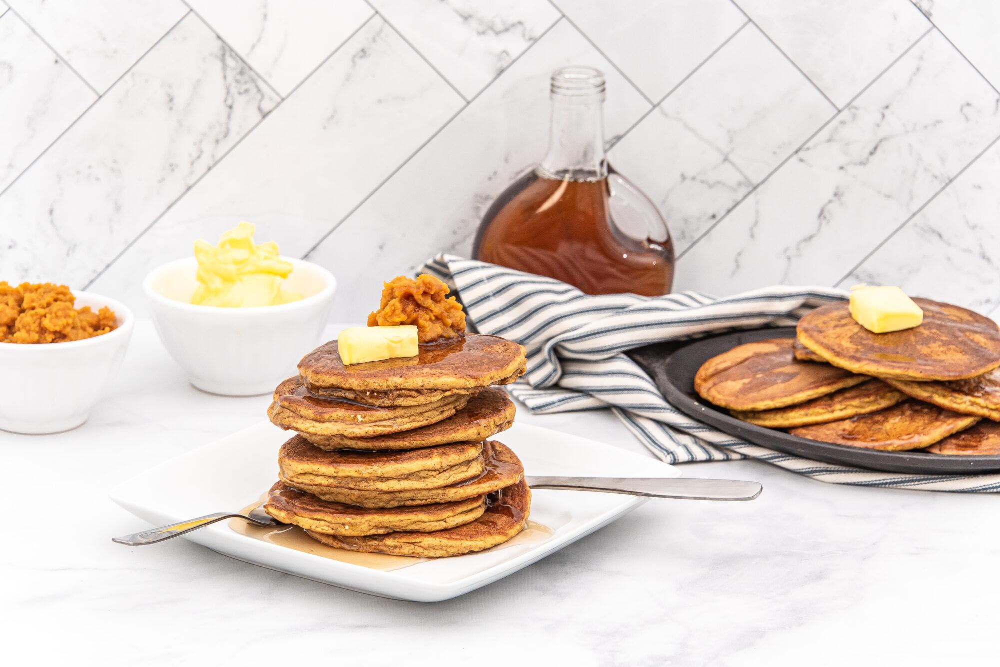 keto pumpkin pancakes