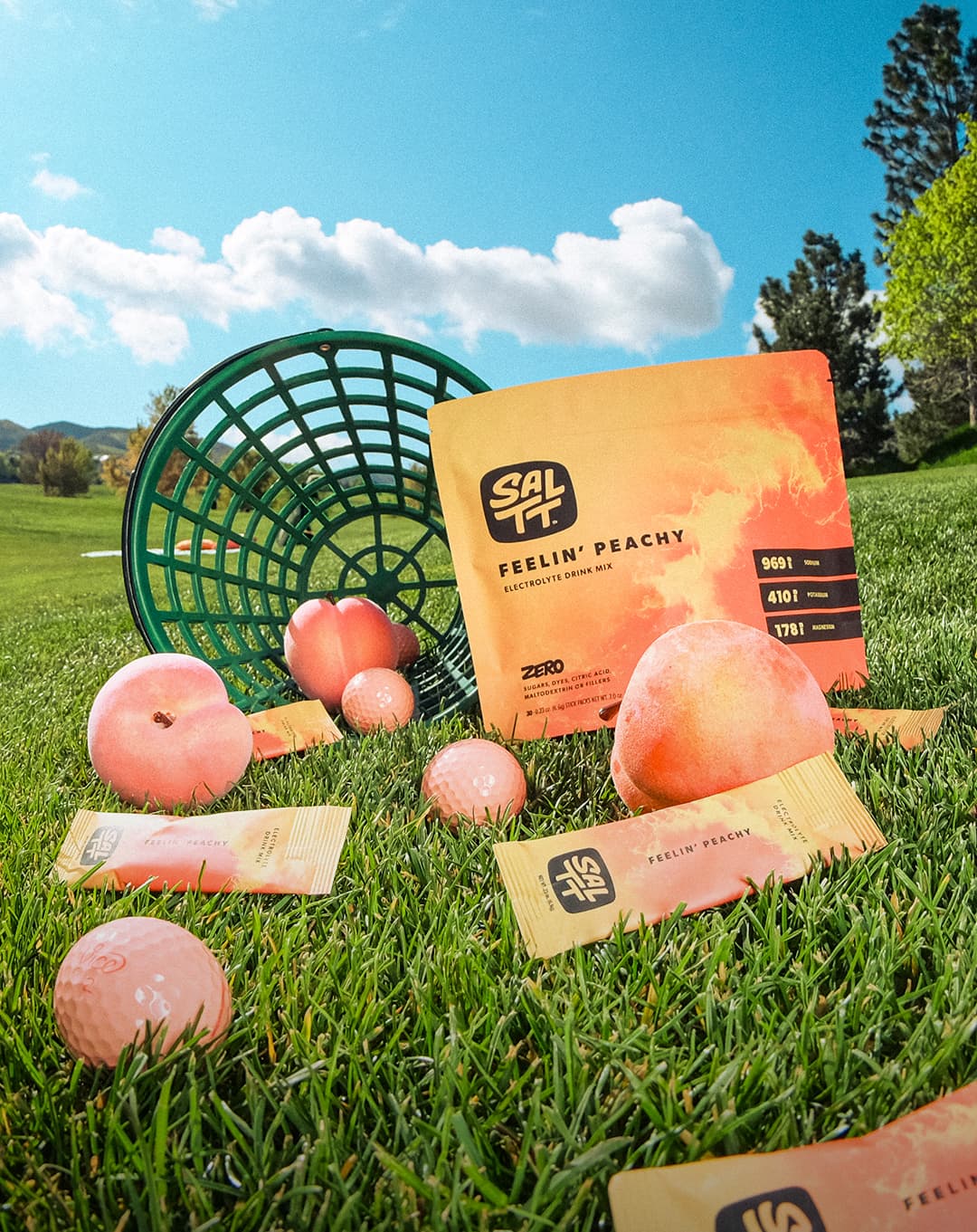 image showing SALTT Feelin' Peachy product on grass