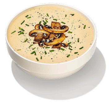 Mushroom Soup in a bowl