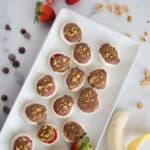 banana yogurt bites