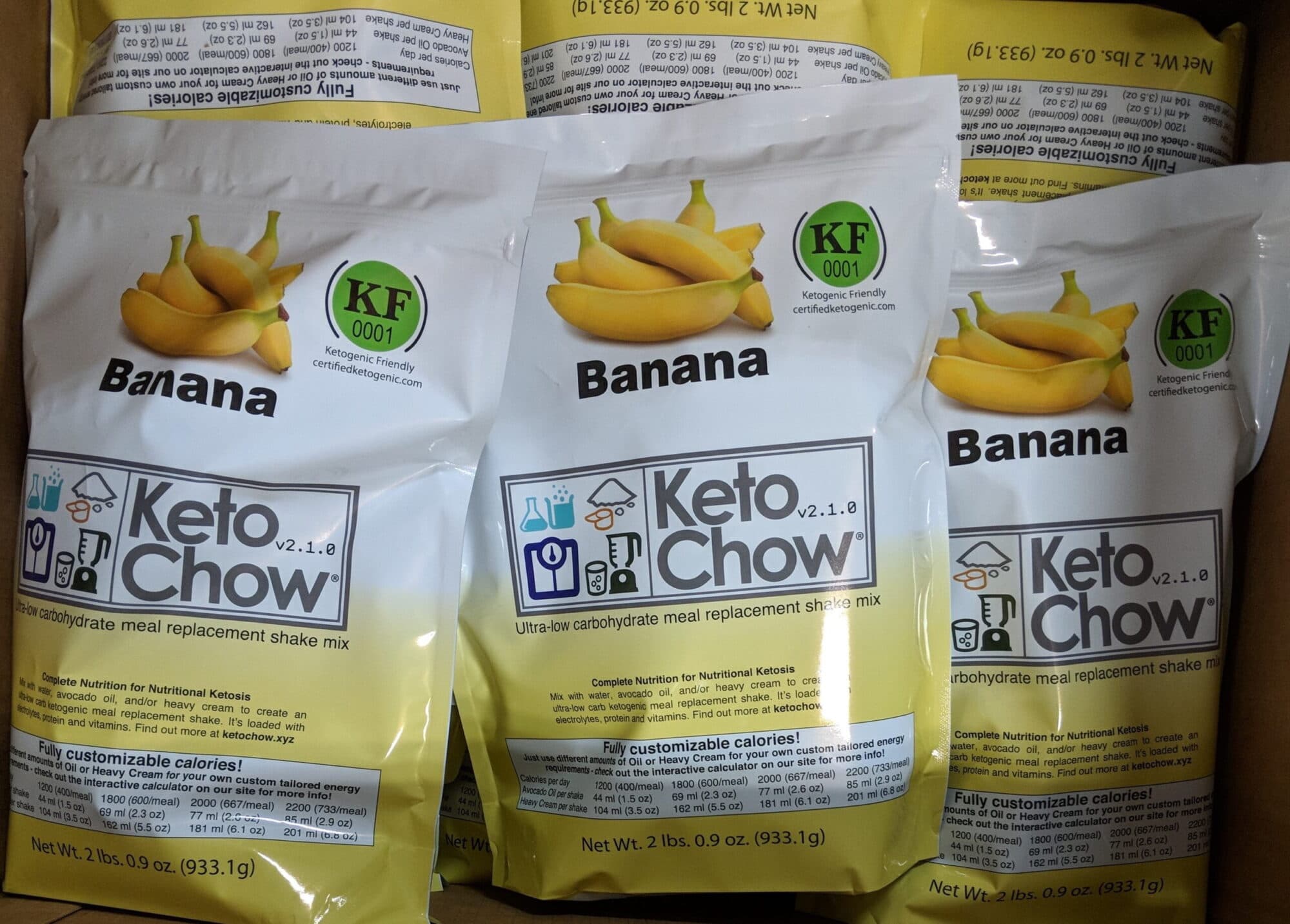 banana 21 meal bulk bags
