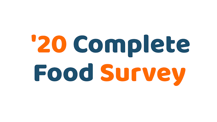 2020 Complete Food Survey