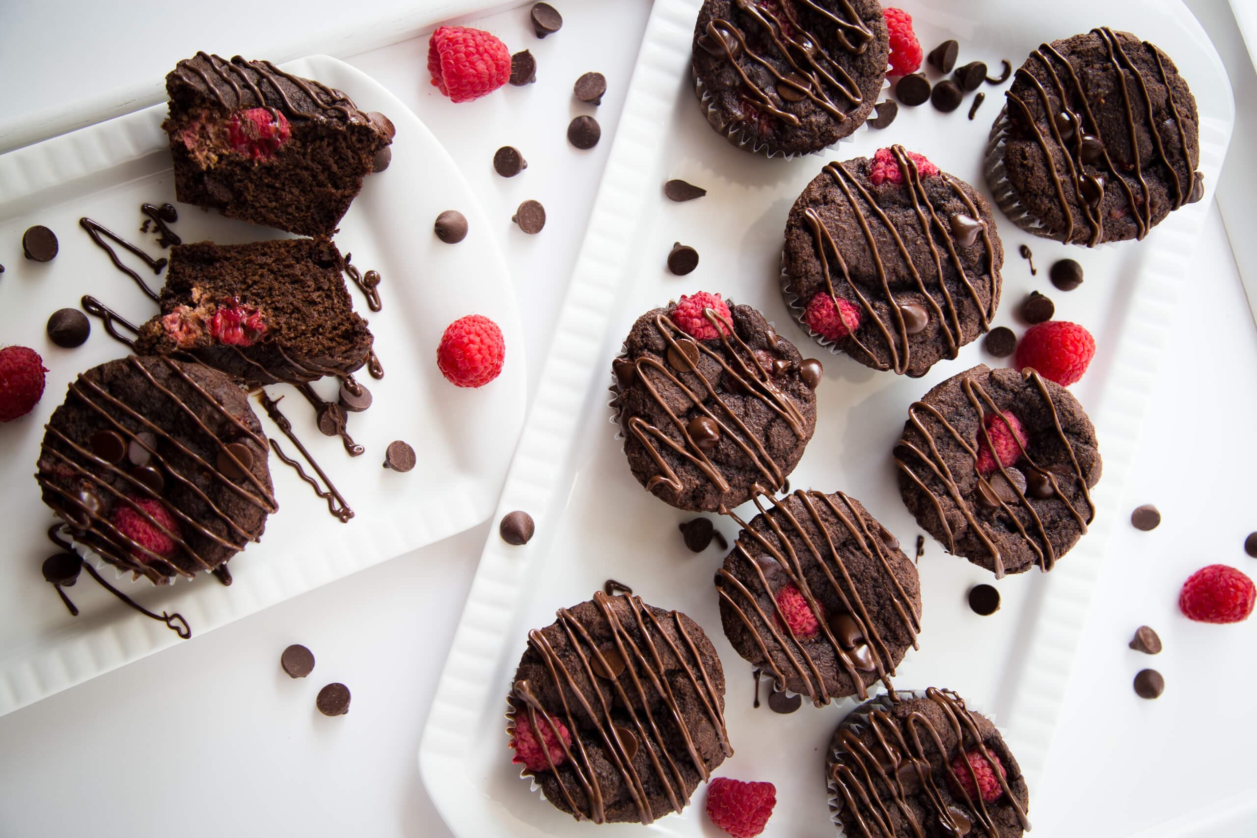 raspberry muffins