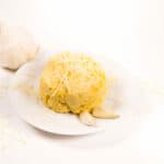 cheesy garlic bread mug cake