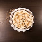 chocolate toffee cream tart