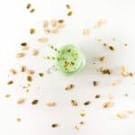 pistachio pandan smoothie