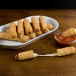 fried mozzarella sticks