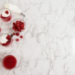 keto raspberry panna cotta