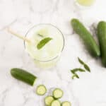 cucumber mint water