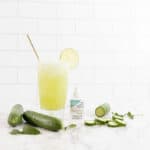 cucumber mint water