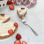 no bake strawberry pie