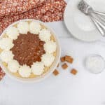 salted caramel cheesecake